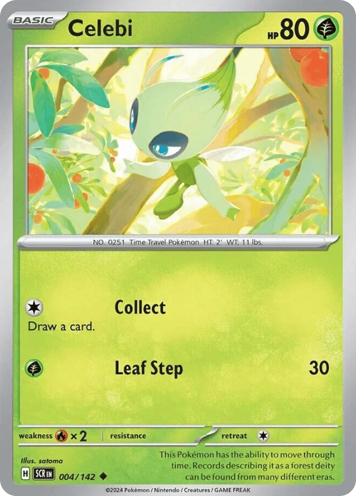 Celebi — Stellar Crown #004 / 142