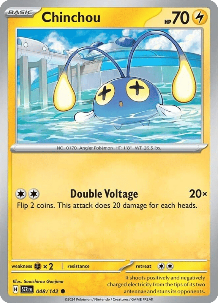 Chinchou — Stellar Crown #048 / 142