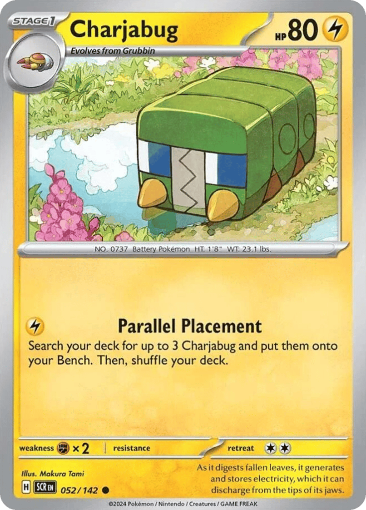 Charjabug — Stellar Crown #052 / 142