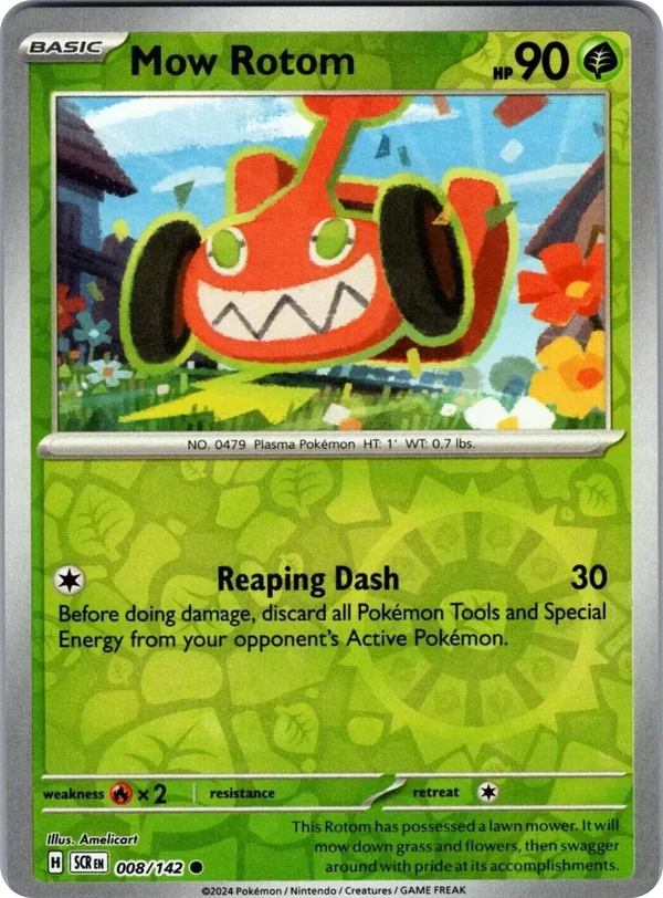 Mow Rotom — Stellar Crown #008 / 142