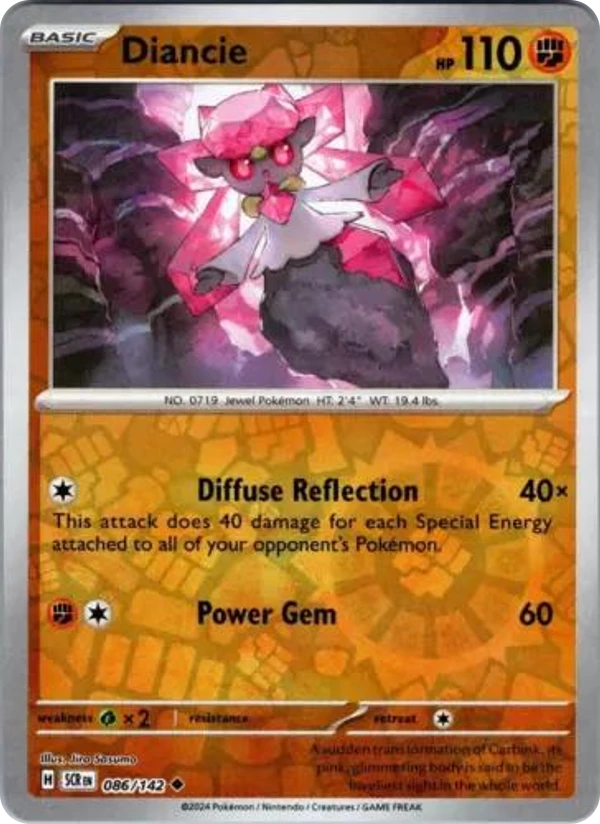 Diancie — Stellar Crown #086 / 142