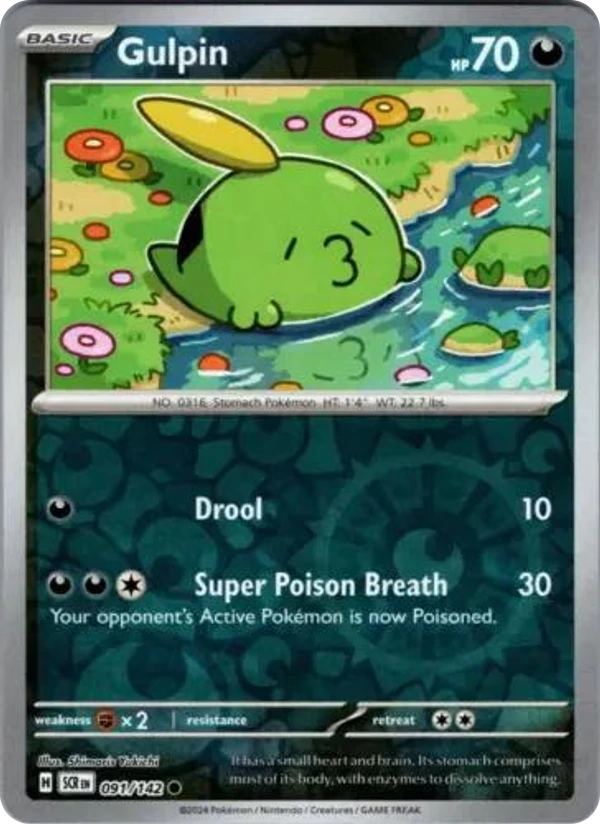 Gulpin — Stellar Crown #091 / 142