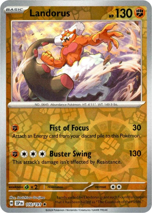 Landorus — Surging Sparks #110 / 191