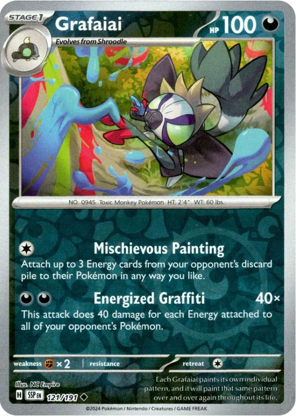 Grafaiai — Surging Sparks #121 / 191