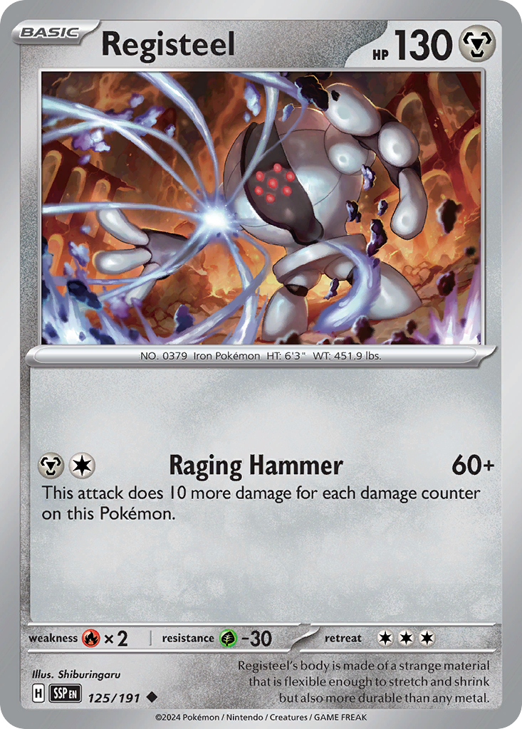 Registeel — Surging Sparks #125 / 191