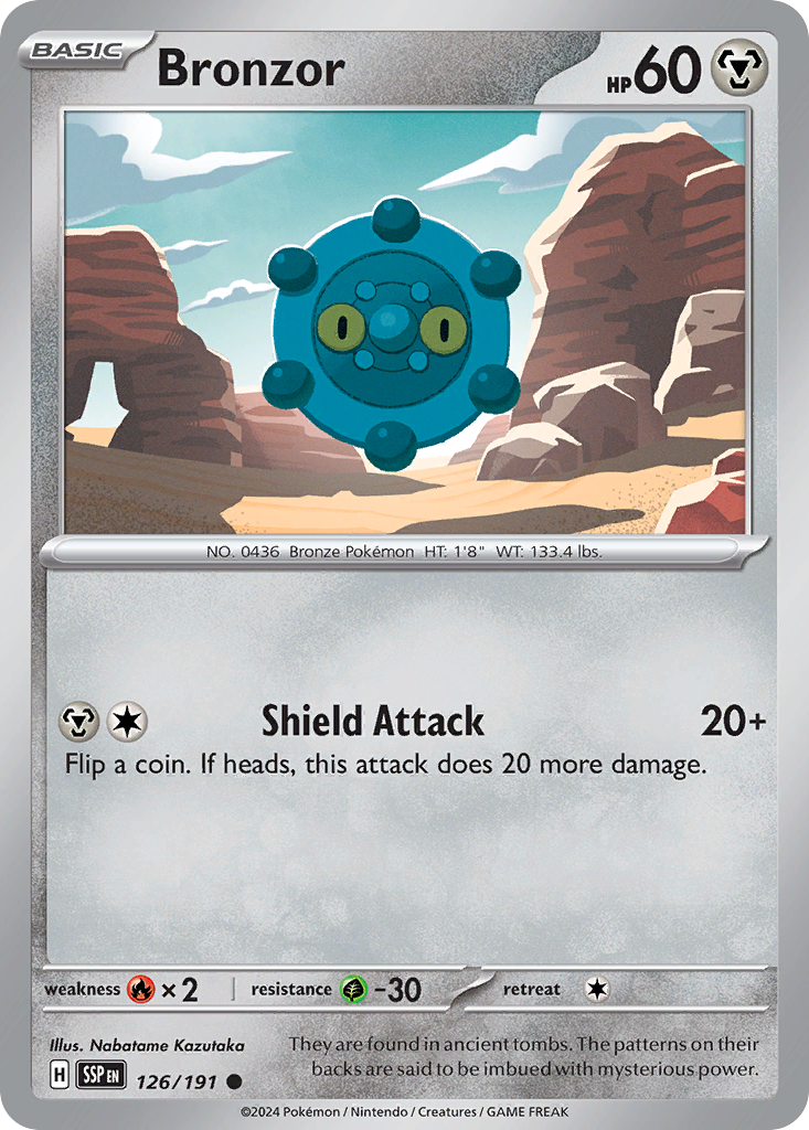 Bronzor — Surging Sparks #126 / 191