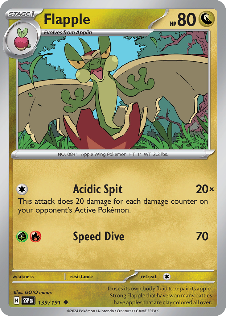 Flapple — Surging Sparks #139 / 191