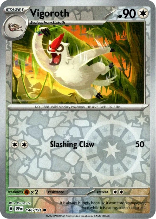 Vigoroth — Surging Sparks #146 / 191