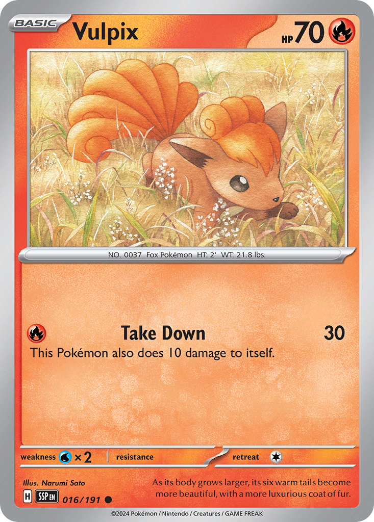 Vulpix — Surging Sparks #016 / 191