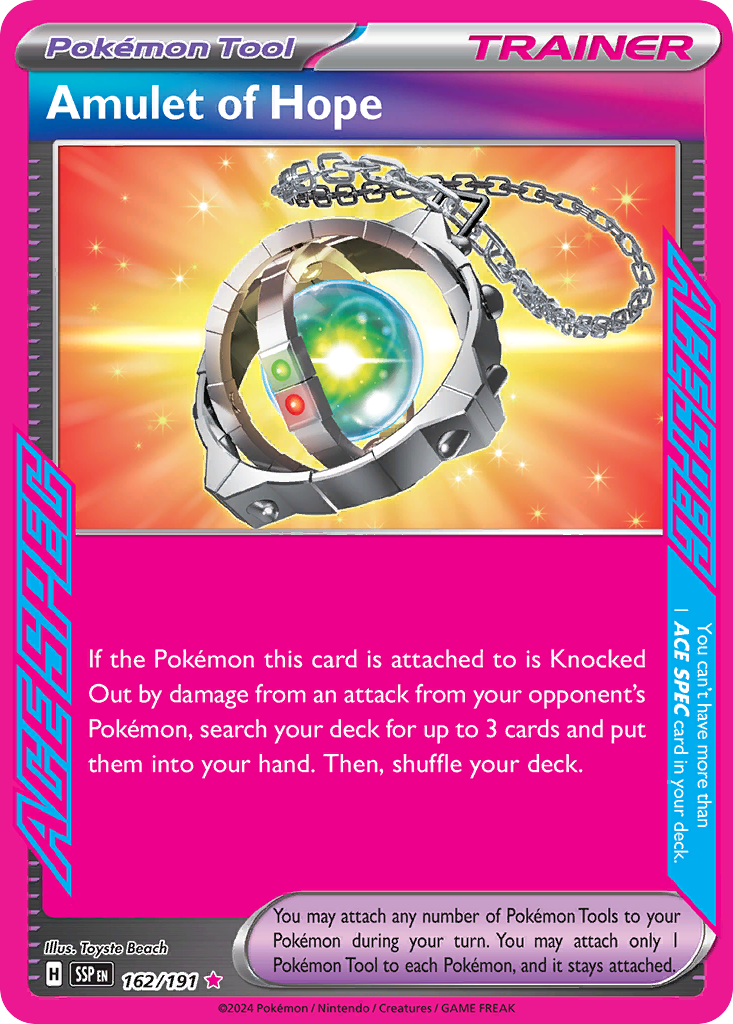 Amulet of Hope — Surging Sparks #162 / 191