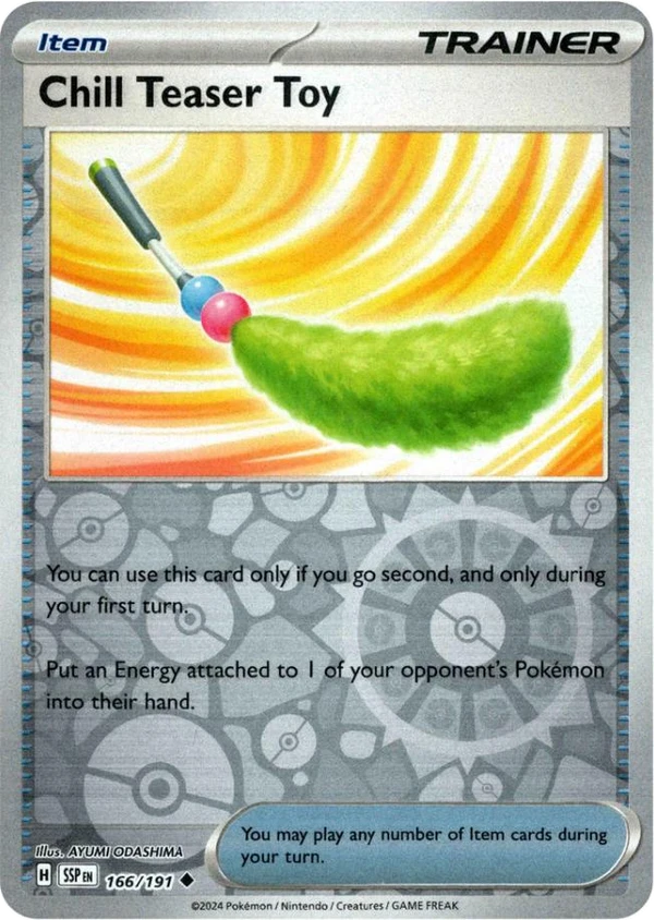 Chill Teaser Toy — Surging Sparks #166 / 191