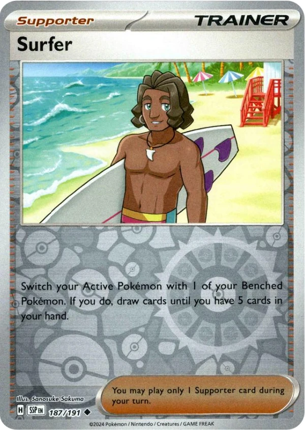 Surfer — Surging Sparks #187 / 191
