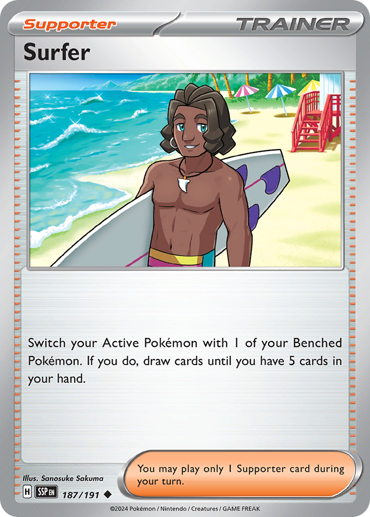 Surfer — Surging Sparks #187 / 191