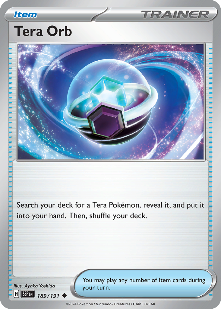 Tera Orb — Surging Sparks #189 / 191