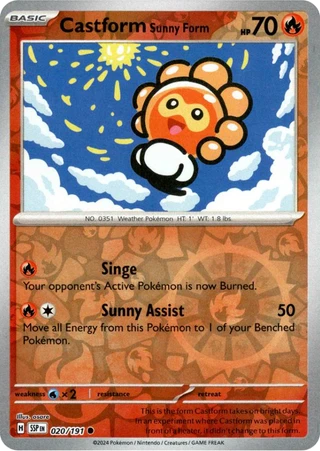 Castform Sunny Form