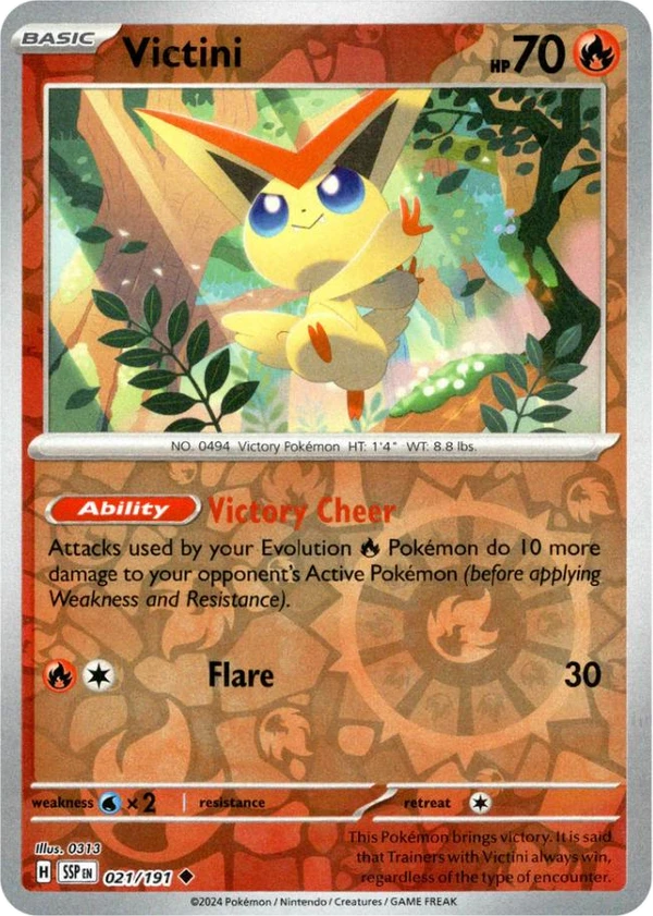 Victini — Surging Sparks #021 / 191