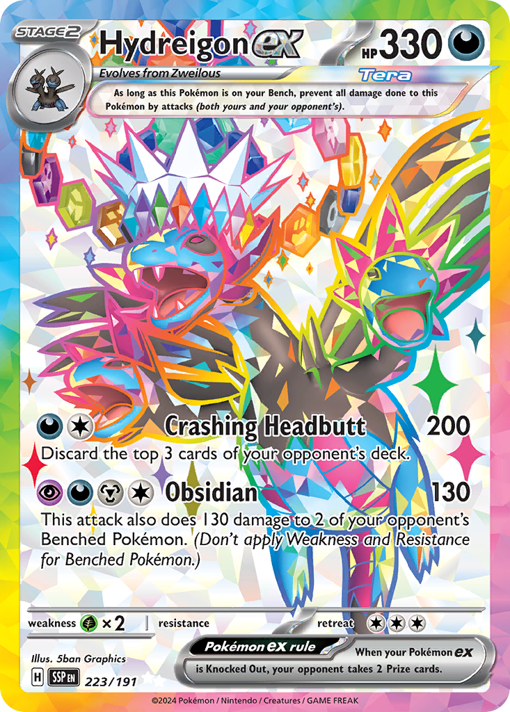 Hydreigon ex — Surging Sparks #223 / 191