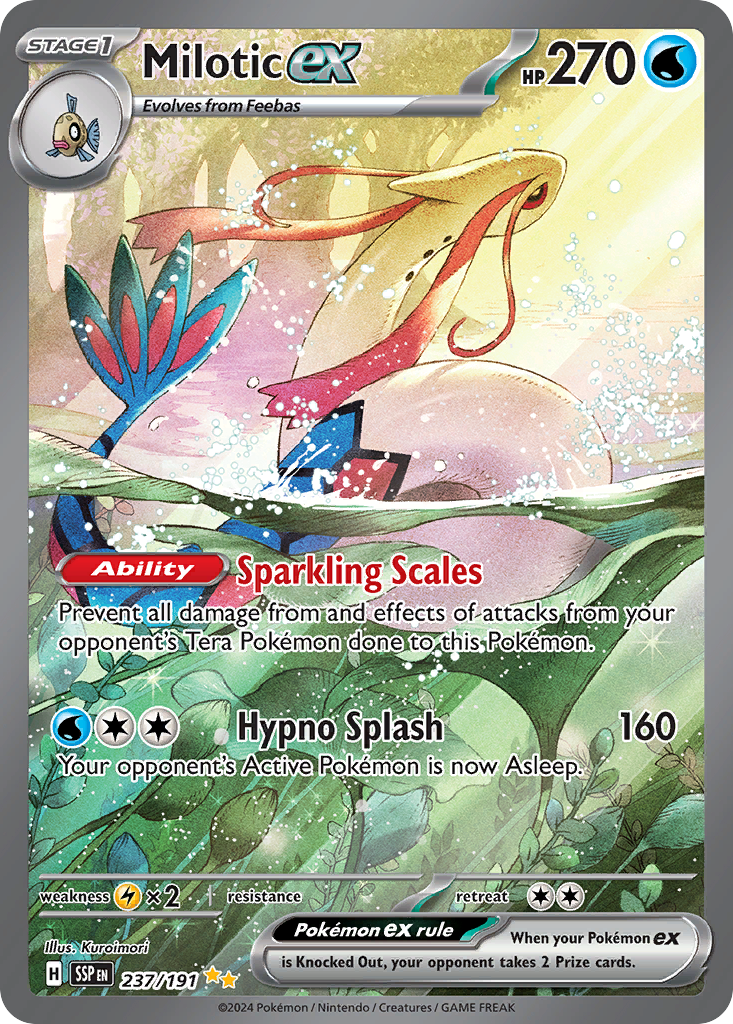 Milotic ex — Surging Sparks #237 / 191