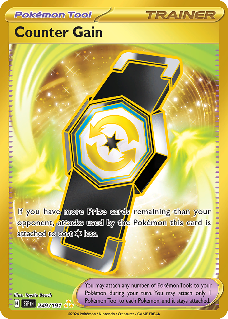 Counter Gain — Surging Sparks #249 / 191