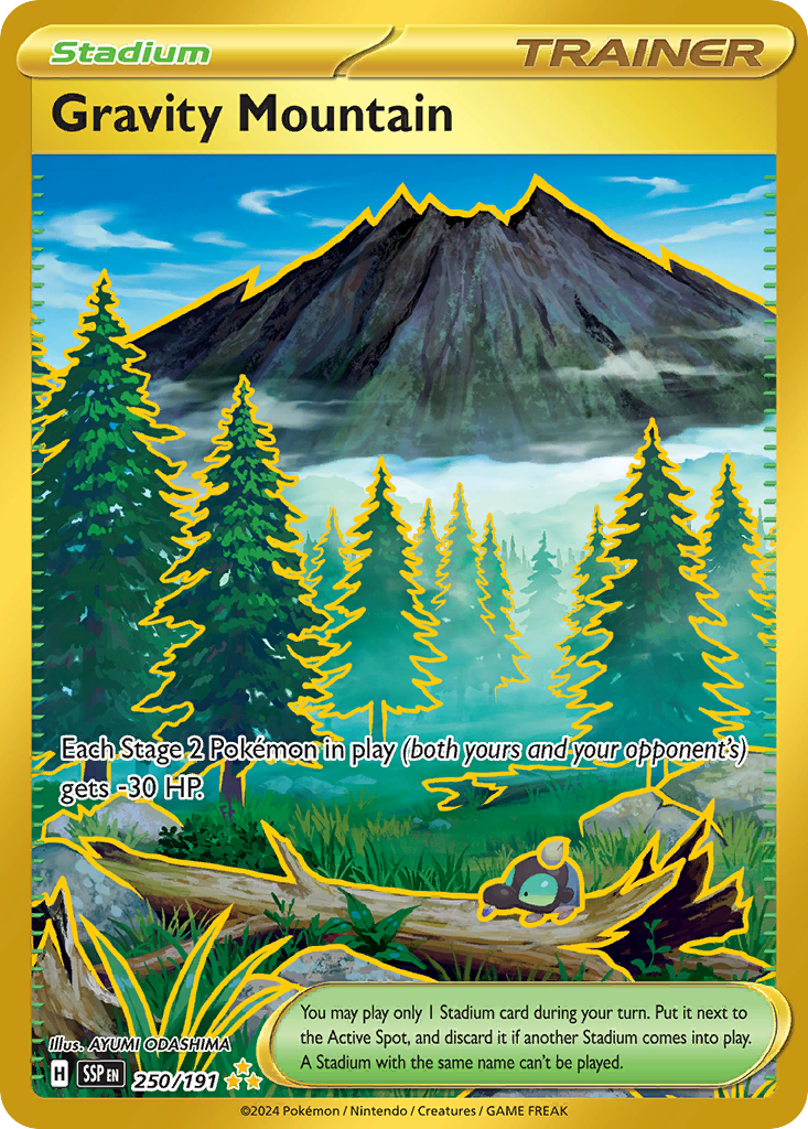 Gravity Mountain — Surging Sparks #250 / 191