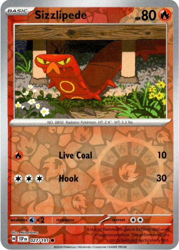 Sizzlipede — Surging Sparks #027 / 191