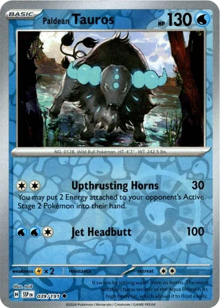 Paldean Tauros
