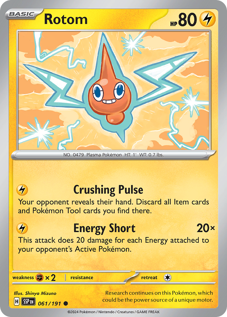Rotom — Surging Sparks #061 / 191