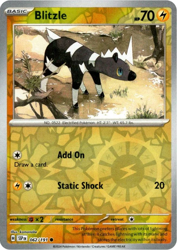 Blitzle — Surging Sparks #062 / 191