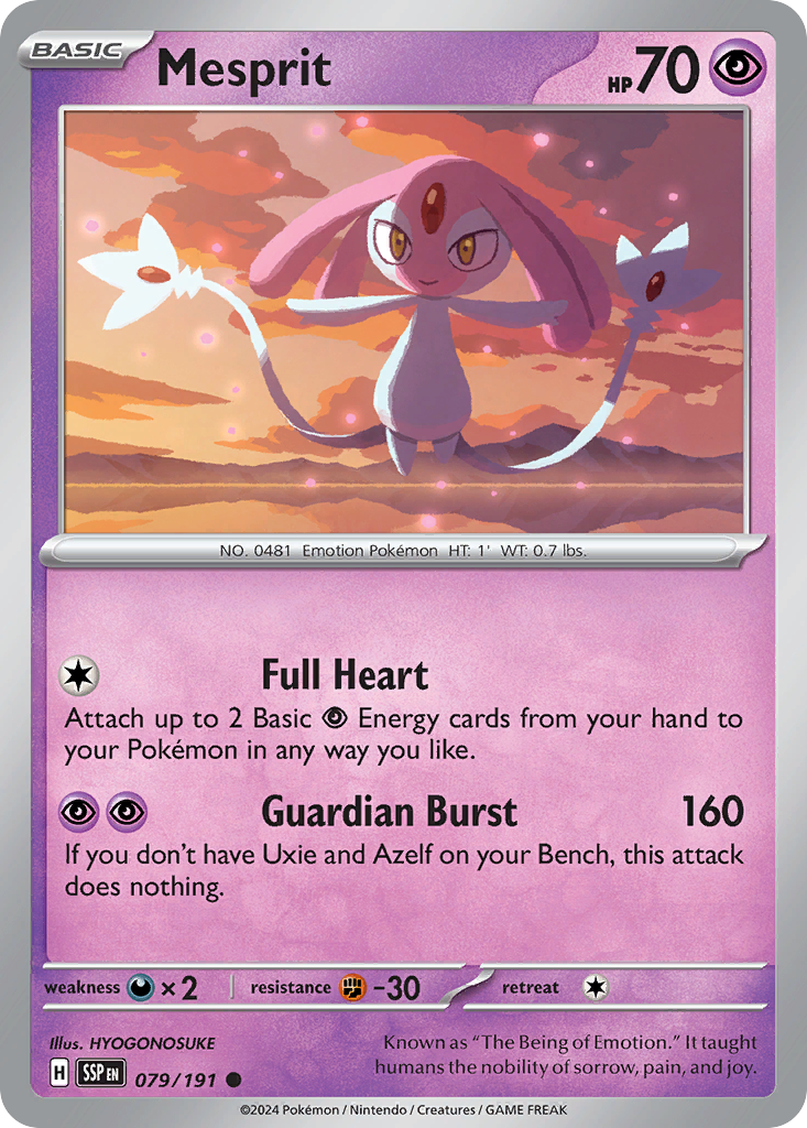 Mesprit — Surging Sparks #079 / 191