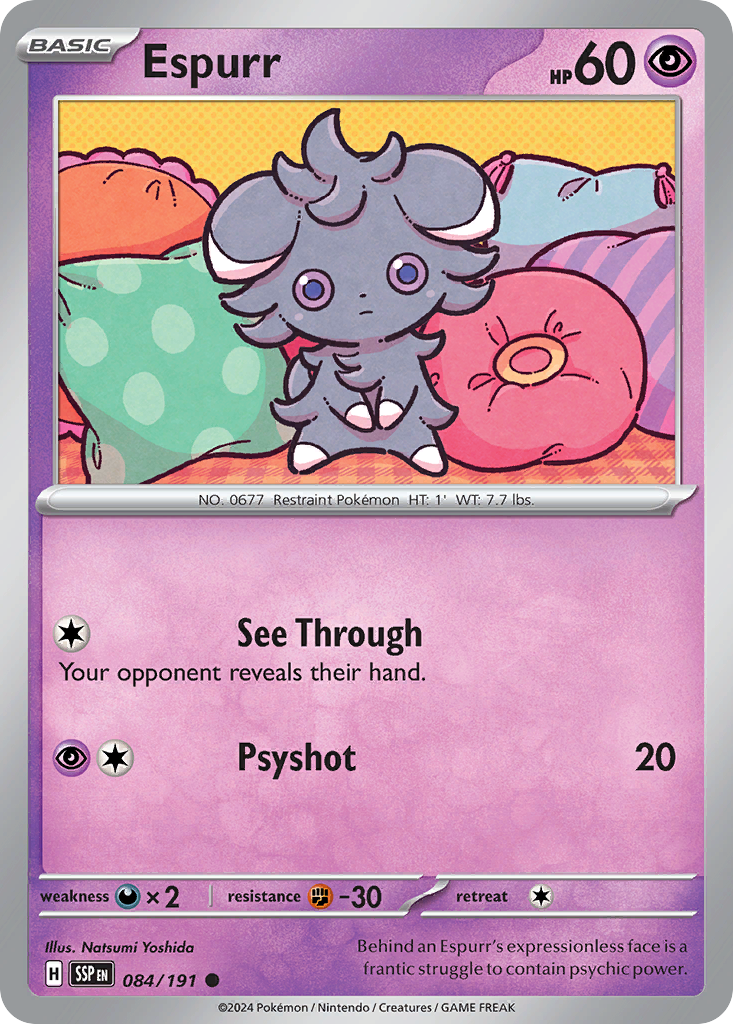 Espurr — Surging Sparks #084 / 191