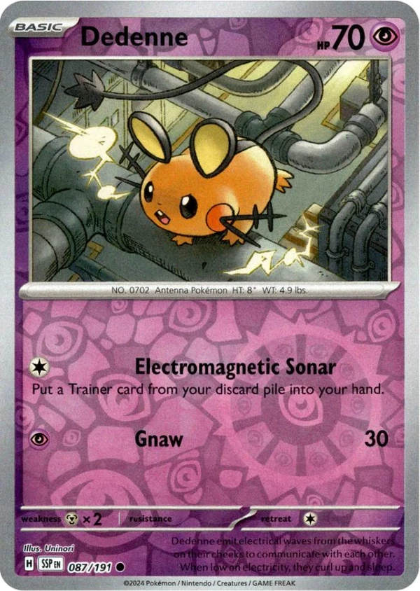 Dedenne — Surging Sparks #087 / 191