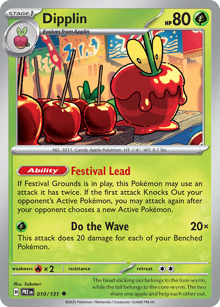 Dipplin — Prismatic Evolutions #010 / 131