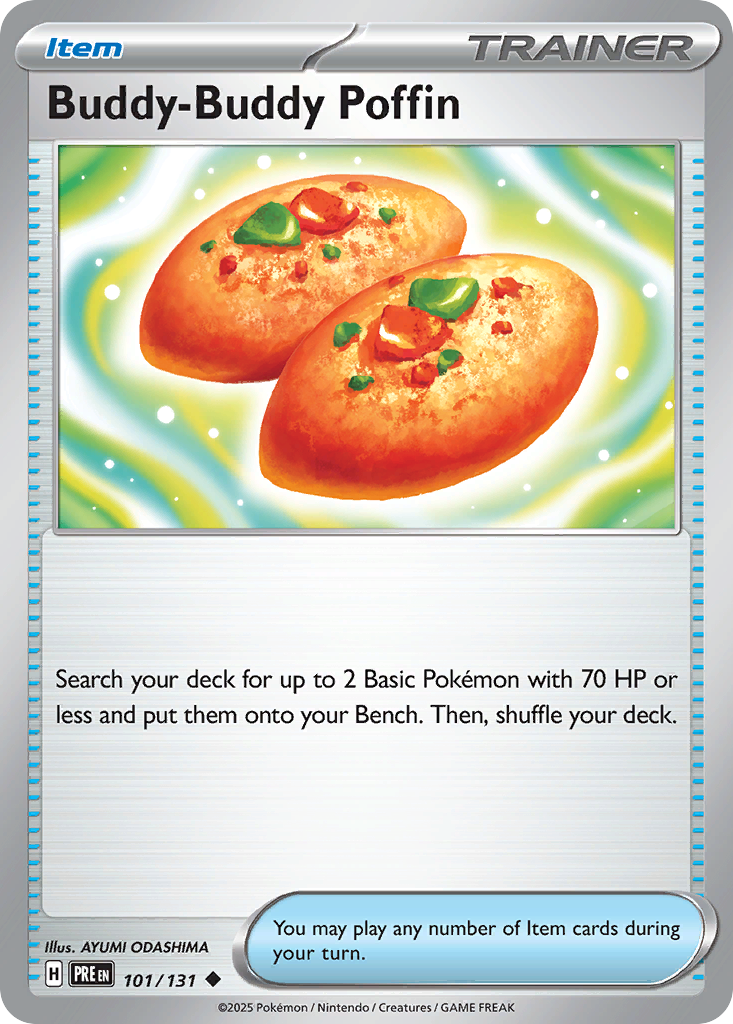 Buddy-Buddy Poffin — Prismatic Evolutions #101 / 131