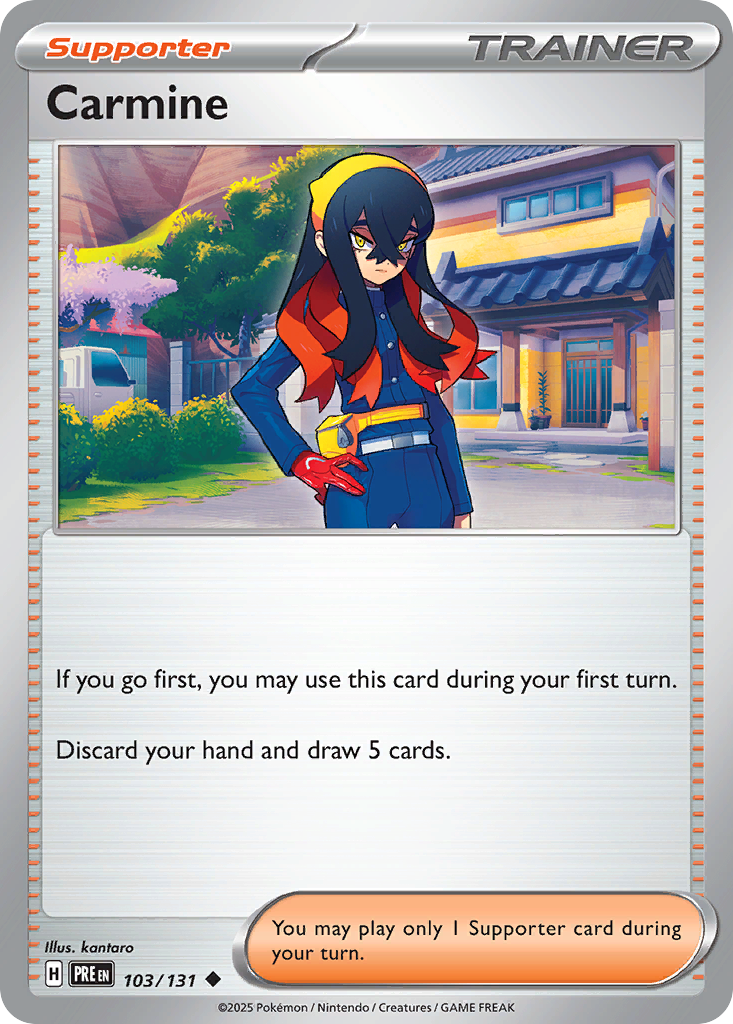 Carmine — Prismatic Evolutions #103 / 131