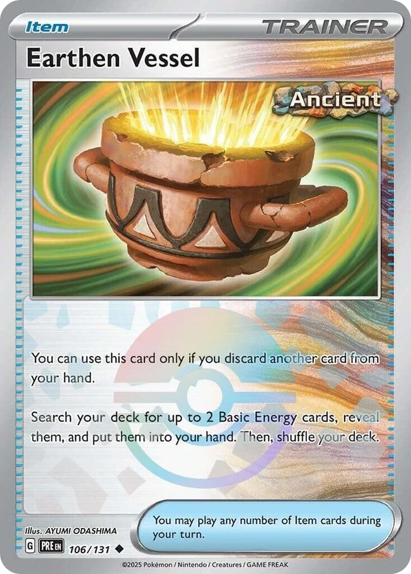 Earthen Vessel — Prismatic Evolutions #106 / 131