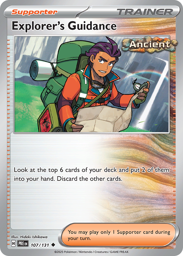 Explorer's Guidance — Prismatic Evolutions #107 / 131