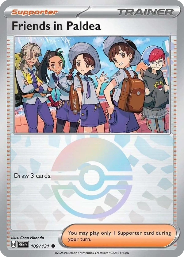 Friends in Paldea — Prismatic Evolutions #109 / 131