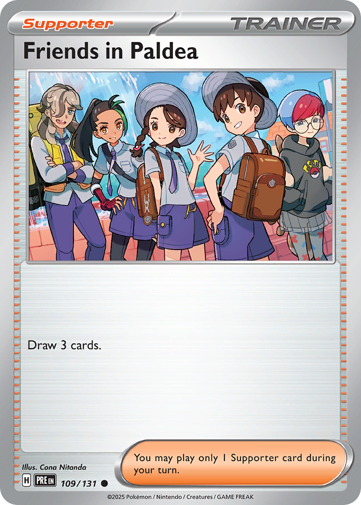 Friends in Paldea — Prismatic Evolutions #109 / 131