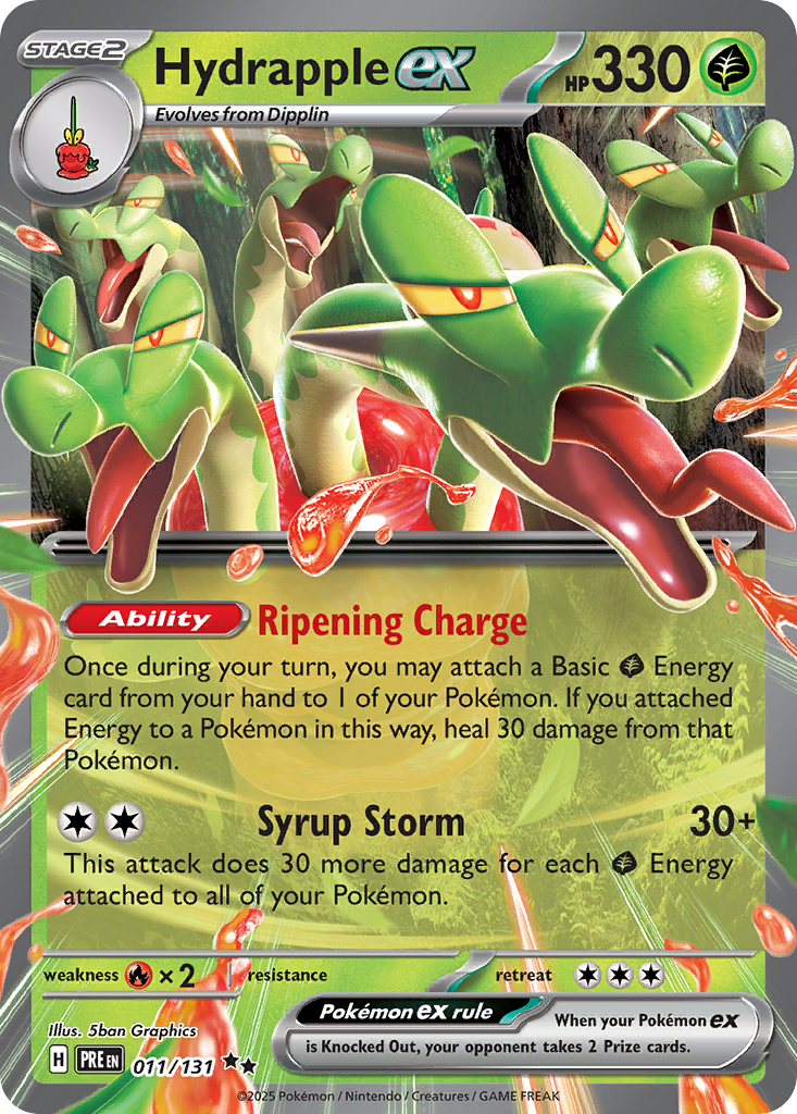 Hydrapple ex — Prismatic Evolutions #011 / 131