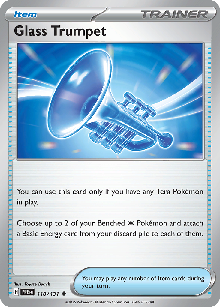 Glass Trumpet — Prismatic Evolutions #110 / 131