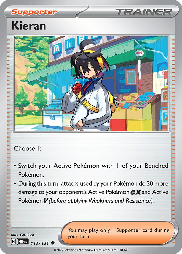 Kieran — Prismatic Evolutions #113 / 131