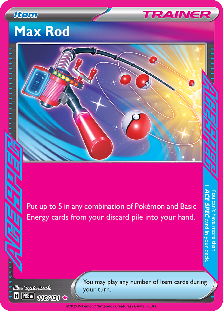 Max Rod — Prismatic Evolutions #116 / 131