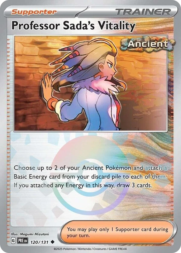 Professor Sada's Vitality — Prismatic Evolutions #120 / 131