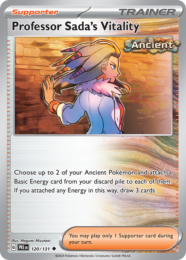 Professor Sada's Vitality — Prismatic Evolutions #120 / 131