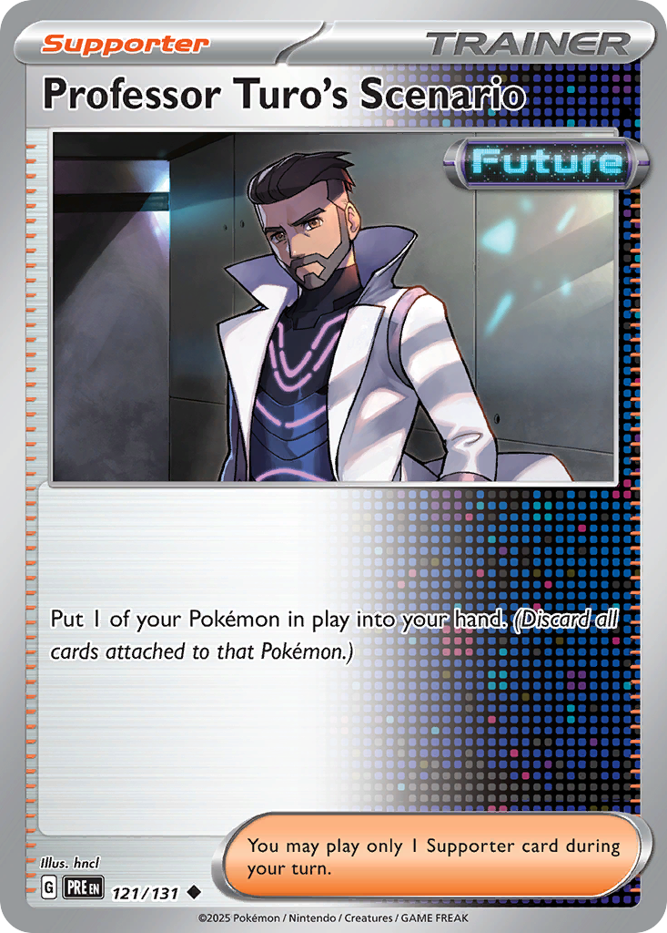 Professor Turo's Scenario — Prismatic Evolutions #121 / 131
