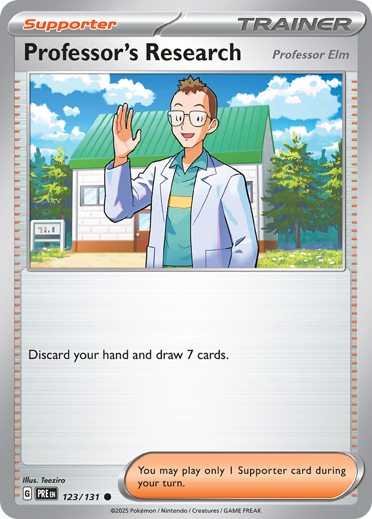 Professor's Research — Prismatic Evolutions #123 / 131