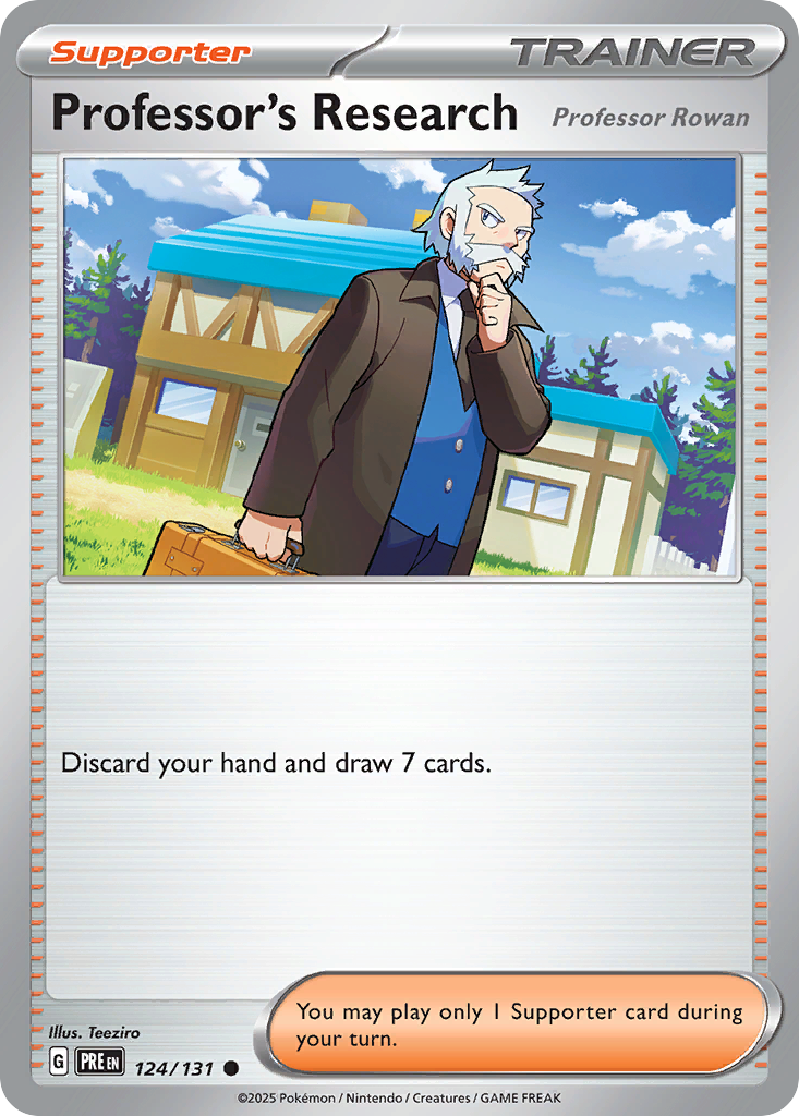 Professor's Research — Prismatic Evolutions #124 / 131