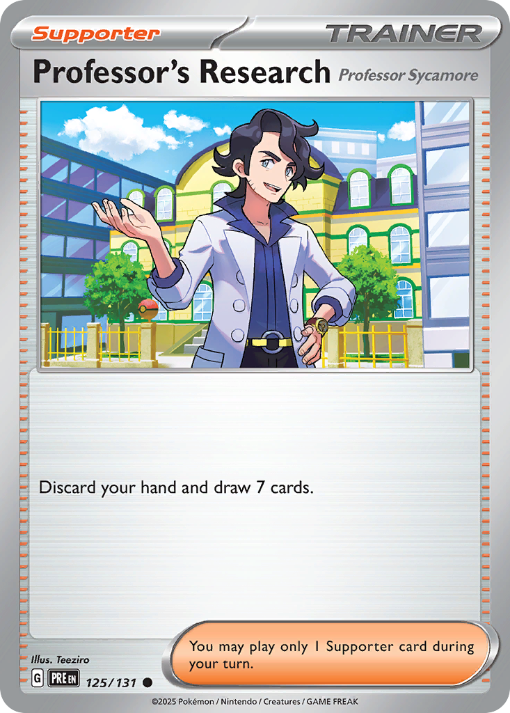 Professor's Research — Prismatic Evolutions #125 / 131