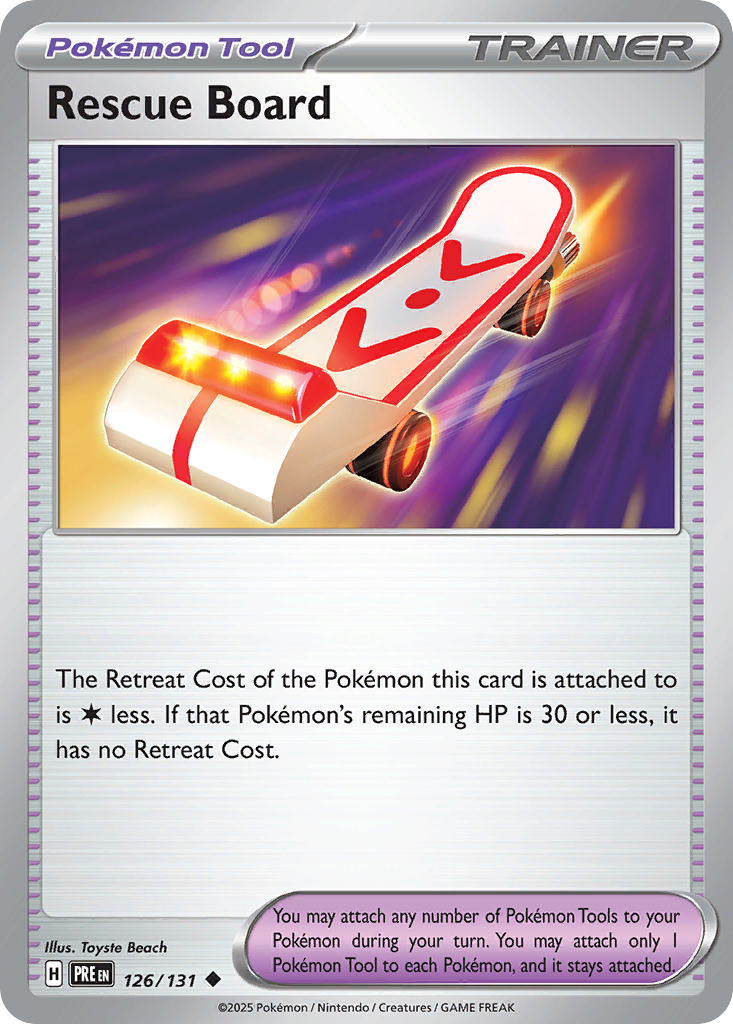 Rescue Board — Prismatic Evolutions #126 / 131