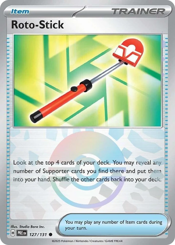 Roto-Stick — Prismatic Evolutions #127 / 131